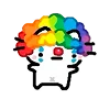 🤡 Эмодзи «᧔ෆ᧓» для Telegram