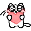 😍 Эмодзи «᧔ෆ᧓» для Telegram