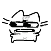 😒 Эмодзи «᧔ෆ᧓» для Telegram
