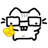 🤓 Эмодзи «᧔ෆ᧓» для Telegram