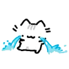 😭 Эмодзи «᧔ෆ᧓» для Telegram