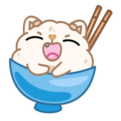 Эмодзи Cute Rice для Telegram — скачать