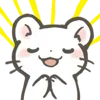 ☺️ Эмодзи «Cute White Ferret» для Telegram