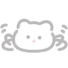 👋 Эмодзи «💗 white cat - белый котик» для Telegram