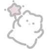 ⭐️ Эмодзи «💗 white cat - белый котик» для Telegram