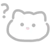 🤍 Эмодзи «💗 white cat - белый котик» для Telegram