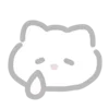 😿 Эмодзи «💗 white cat - белый котик» для Telegram