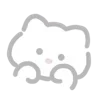 🧷 Эмодзи «💗 white cat - белый котик» для Telegram