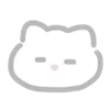 🤍 Эмодзи «💗 white cat - белый котик» для Telegram