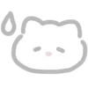 🤍 Эмодзи «💗 white cat - белый котик» для Telegram