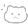 🍧 Эмодзи «💗 white cat - белый котик» для Telegram