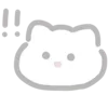 🍡 Эмодзи «💗 white cat - белый котик» для Telegram