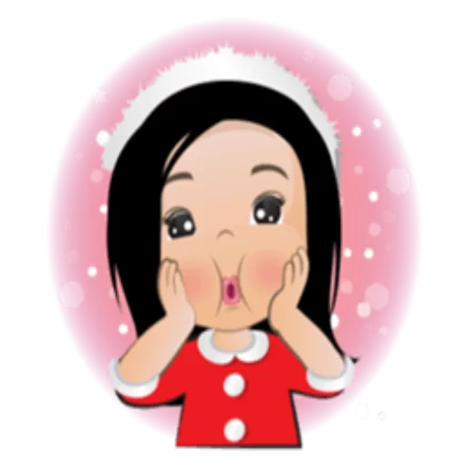 😱 Стикер «Cute Christmas» для Telegram