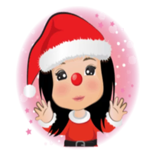 ☺️ Стикер «Cute Christmas» для Telegram