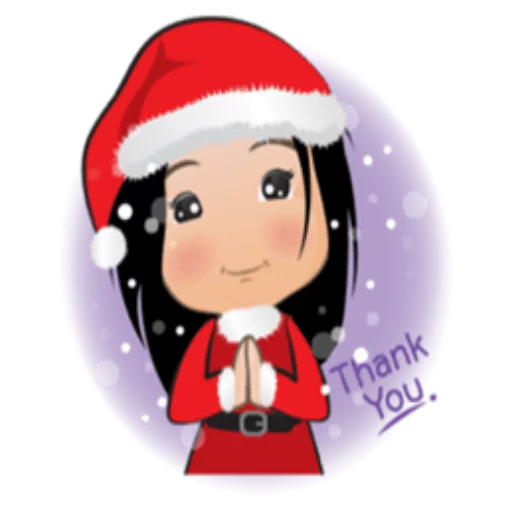 😌 Стикер «Cute Christmas» для Telegram