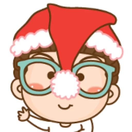 Стикерпак Cute Christmas для Telegram — скачать