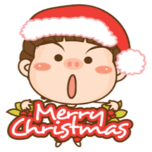 🎄 Стикер «Cute Christmas» для Telegram