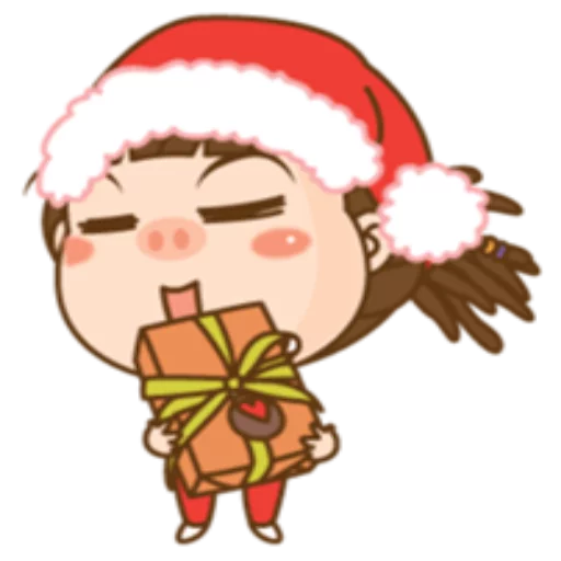 🎁 Стикер «Cute Christmas» для Telegram