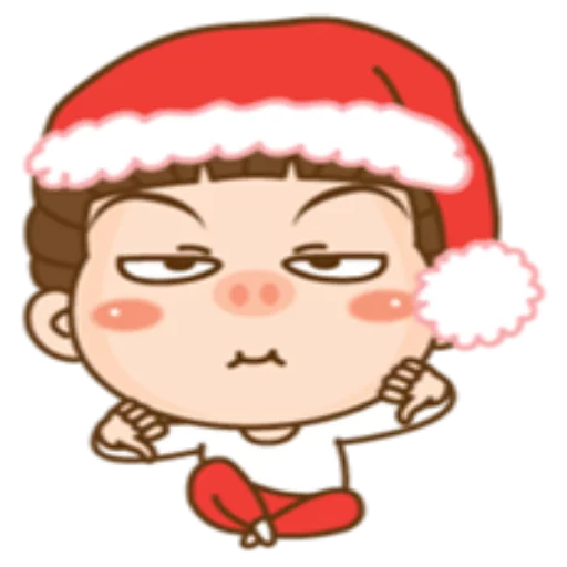 👎 Стикер «Cute Christmas» для Telegram