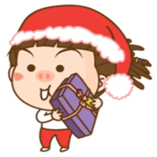 🎁 Стикер «Cute Christmas» для Telegram