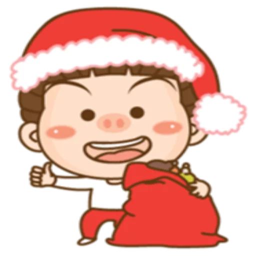 👍 Стикер «Cute Christmas» для Telegram