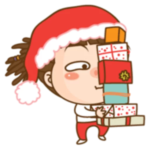 🎁 Стикер «Cute Christmas» для Telegram