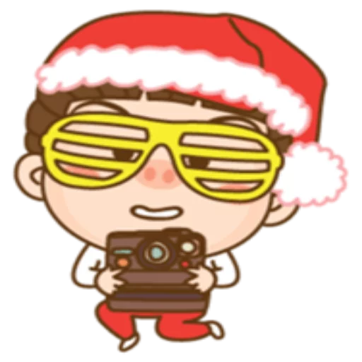 😊 Стикер «Cute Christmas» для Telegram