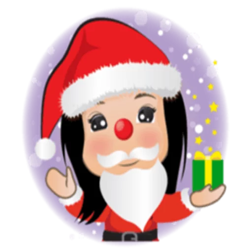 🙋 Стикер «Cute Christmas» для Telegram