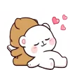 🥰 Эмодзи «𓊈Cute𓊉 𝒷𝓎» для Telegram