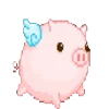 🐷 Эмодзи «𓊈Cute𓊉 𝒷𝓎» для Telegram