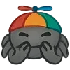 🕷 Эмодзи «😍 Набор эмоджи с милым паучком» для Telegram