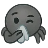 🤧 Эмодзи «😍 Набор эмоджи с милым паучком» для Telegram