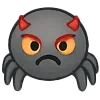 😈 Эмодзи «😍 Набор эмоджи с милым паучком» для Telegram