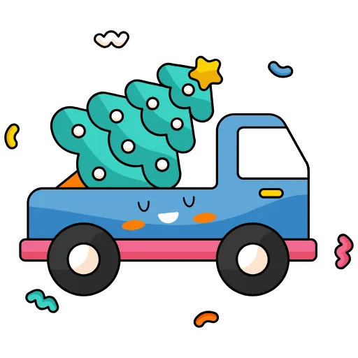 🤩 Эмодзи «новогодние» для Telegram