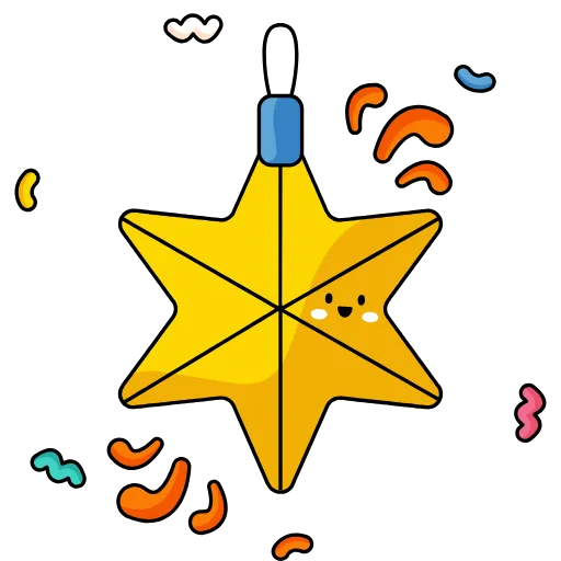 Эмодзи новогодние для Telegram — скачать