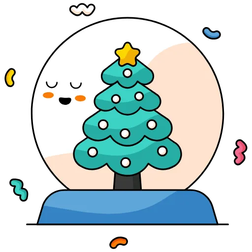 🤩 Эмодзи «новогодние» для Telegram