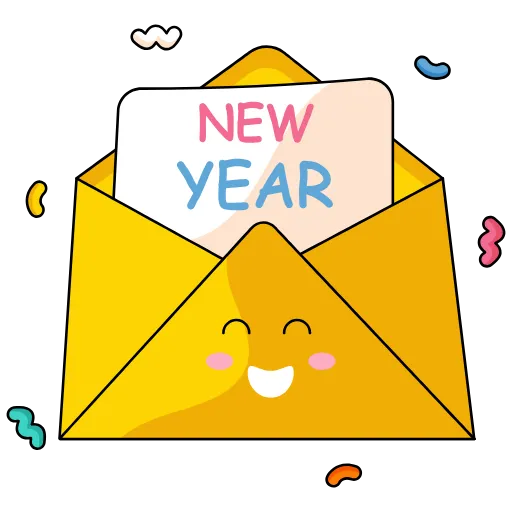 🤩 Эмодзи «новогодние» для Telegram