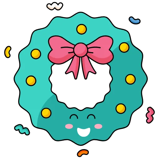 🤩 Эмодзи «новогодние» для Telegram