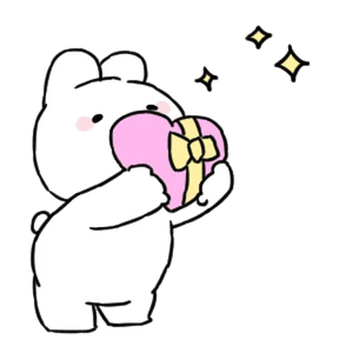 💝 Стикер «ㅤㅤㅤㅤㅤㅤ» для Telegram
