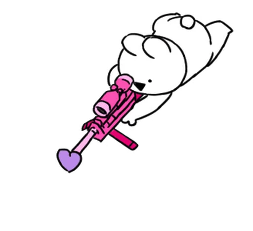 💜 Стикер «ㅤㅤㅤㅤㅤㅤ» для Telegram