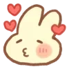 🐾 Эмодзи «Cute Bunnie» для Telegram