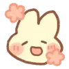 🐾 Эмодзи «Cute Bunnie» для Telegram