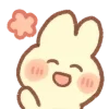🐾 Эмодзи «Cute Bunnie» для Telegram