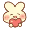 🐾 Эмодзи «Cute Bunnie» для Telegram