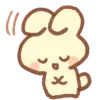 🐾 Эмодзи «Cute Bunnie» для Telegram