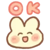 🐾 Эмодзи «Cute Bunnie» для Telegram