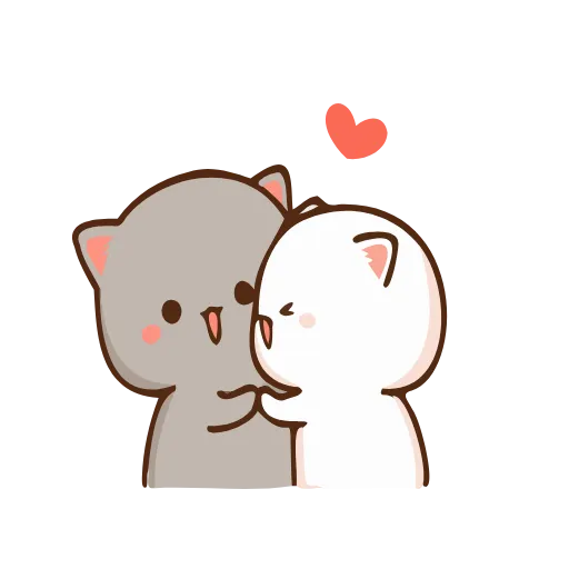 ❤‍🔥 Эмодзи «Cutie Cat» для Telegram