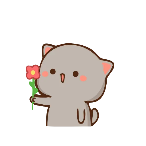 🌸 Эмодзи «Cutie Cat» для Telegram