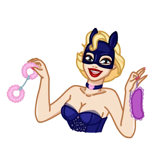 😈 Эмодзи «CutieMadeline» для Telegram