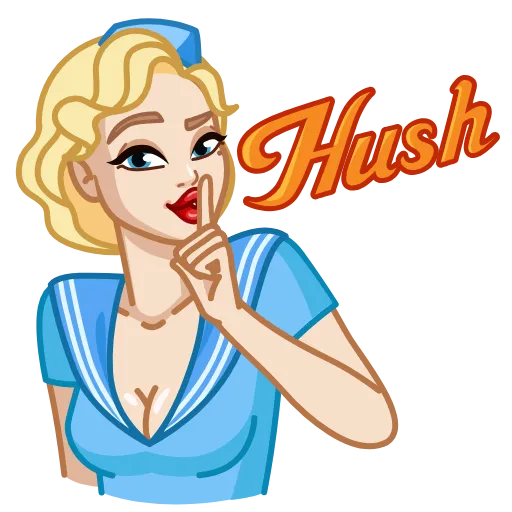 🤫 Эмодзи «CutieMadeline» для Telegram